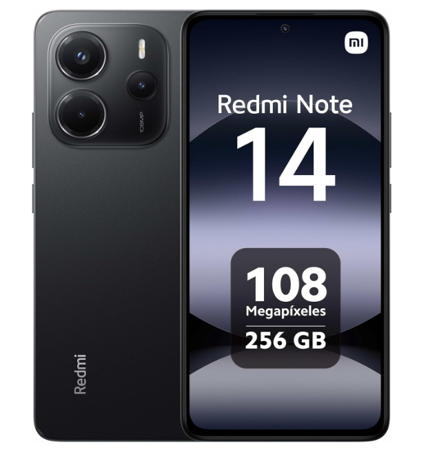 Xiaomi Redmi Note 14 8+256GB 6.67" 4G Midnight Black EU