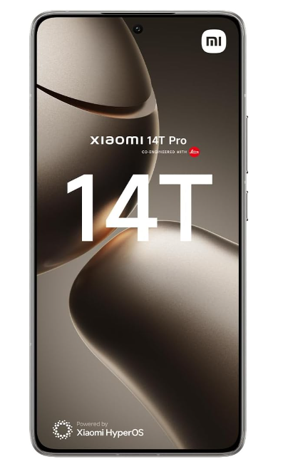 Xiaomi 14T Pro 12+512GB 6.67" 5G Titan Grey DS EU