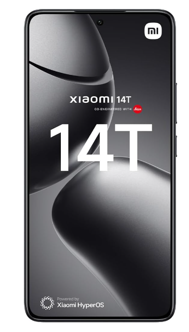 Xiaomi 14T 12+256GB 6.67" 5G NFC Titan Black DS EU