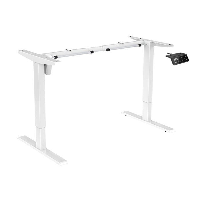Maidentite - D2D Electric Hubtabelle für Computer, höhenverstellbarer Schreibtisch, Einzelmotor, Laptop-Spiele, Büro