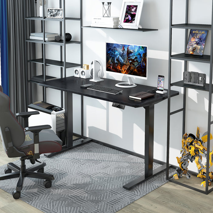 Maidentite-Dual Motor einstellbar Electric Lift Office Tisch Smart Control Tragbare Laptop Ergonomische Schreibtisch 20001