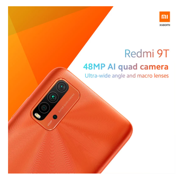 Redmi 9T Smartphone 4GB 64GB-Grün / Grau