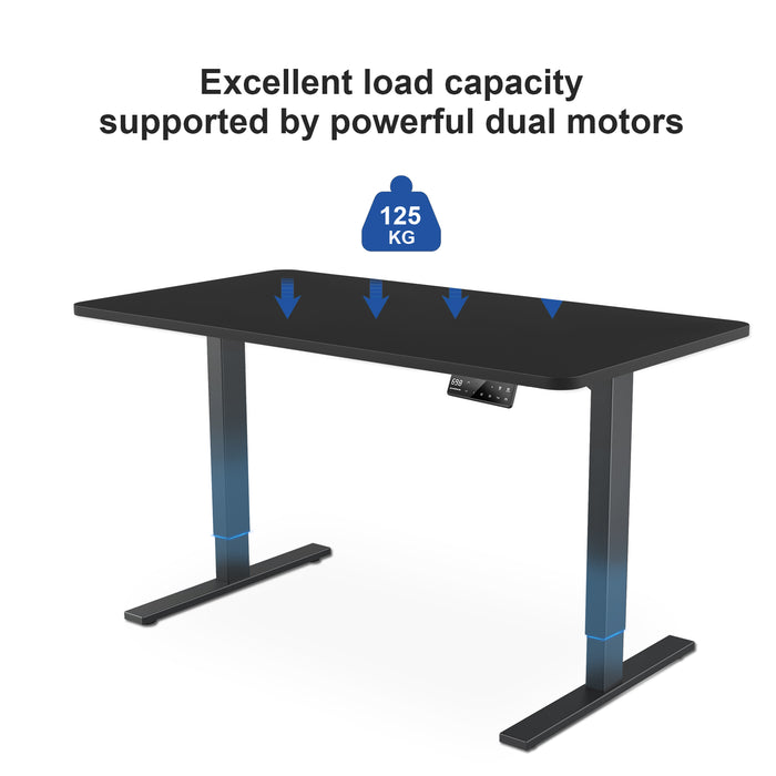 Maidentite-Dual Motor einstellbar Electric Lift Office Tisch Smart Control Tragbare Laptop Ergonomische Schreibtisch 20001