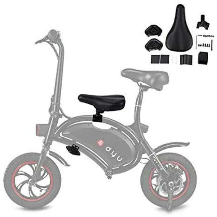 DYU Smart E Bike Scooter Scooter D3 Plus con Bambini Sella E Pedales de pie